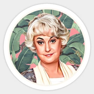 Golden Girls Dorothy Zbornak Bea Arthur stay golden Sticker